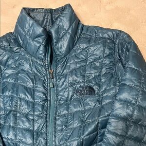 The North Face Women's Quilted Puffer Jacket - Teal